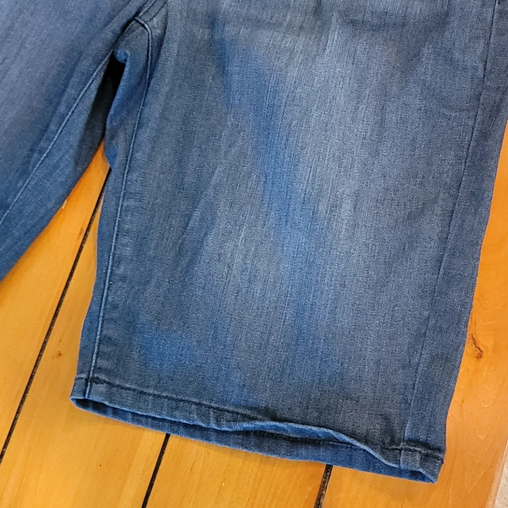 Kelly Long Denim Shorts